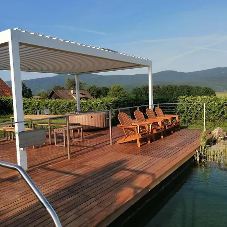 Glamping Maleric With Natural Pool 캠프장