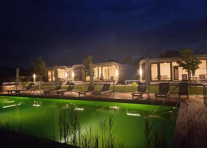 Glamping Maleric With Natural Pool Campingplatz